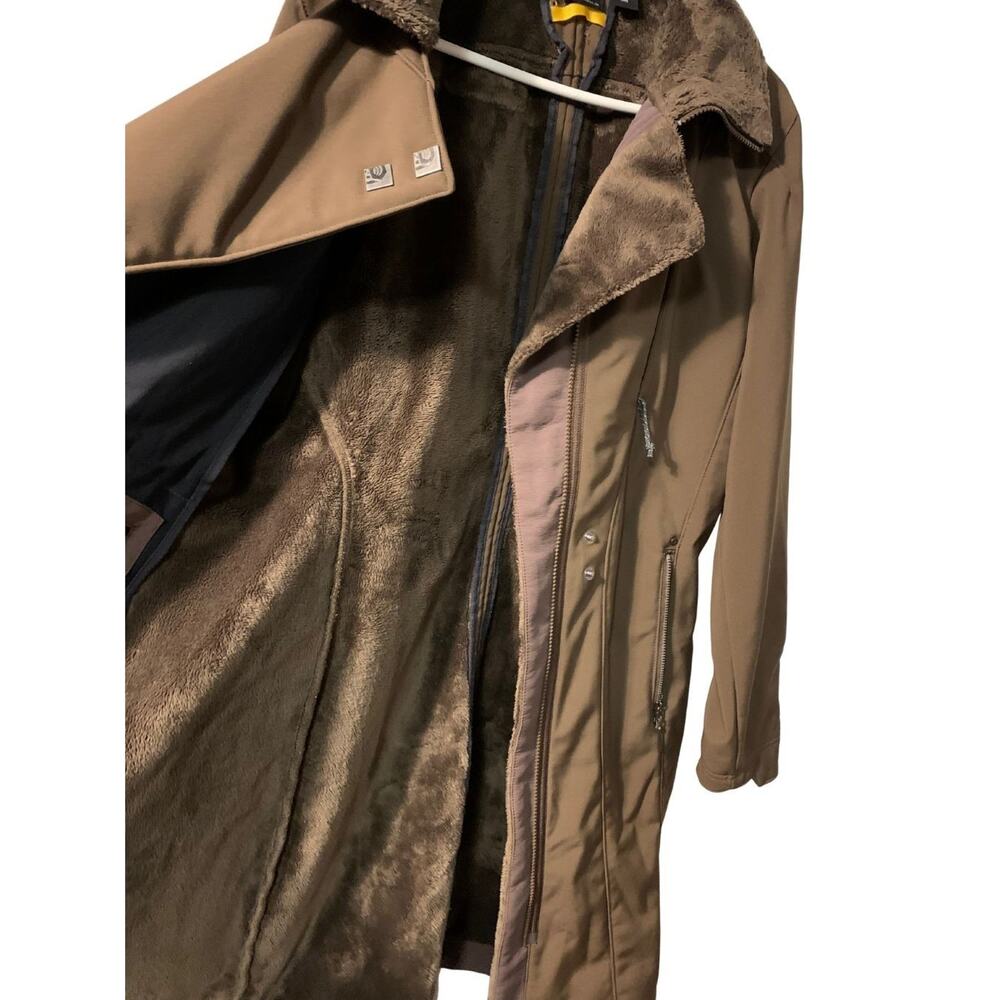 Mountain Hardwear Women's Fleece Lined Coat Size M Brown Full Zip Casual Fall - Picture 8 of 14